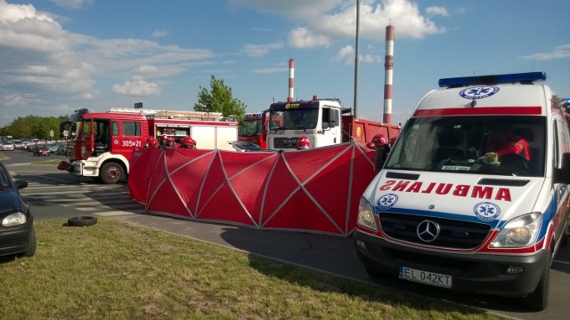 Tragiczny wypadek na rondzie Sybiraków