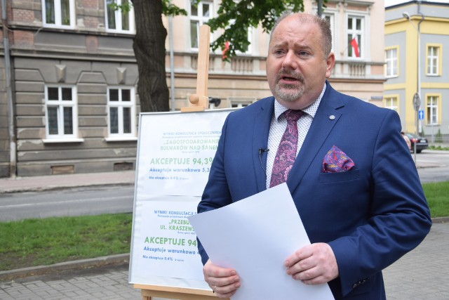 Burmistrz Jarosławia mówi, że koszt gruntownego remontu Kraszewskiego nie stanowi problemu, ponieważ teraz miasto stać już na takie wydatki.