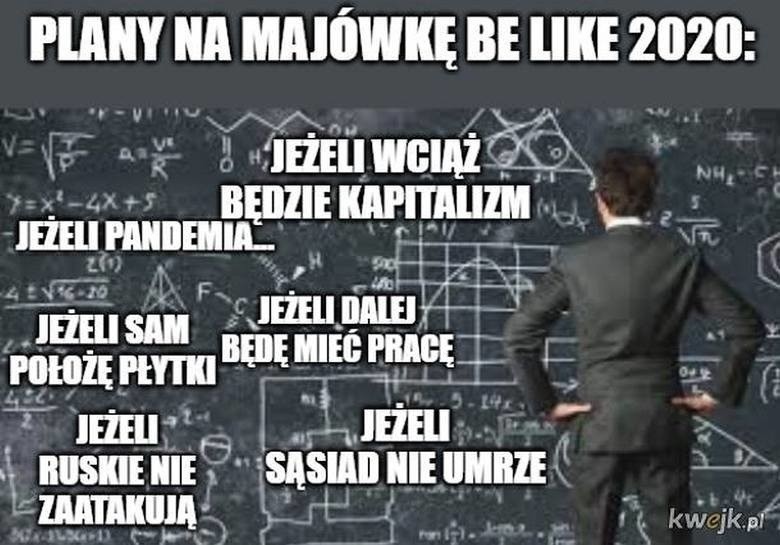 Śmiech przez łzy. Majówka 2020 w memach. Zobacz, jak internauci poprawiają sobie humor