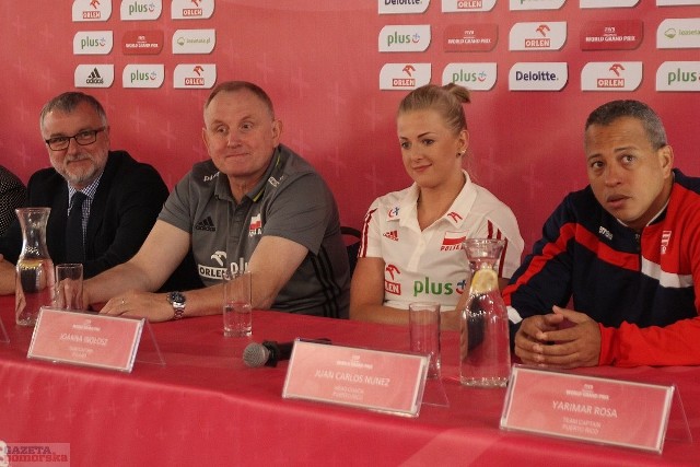 Jacek Nawrocki i Joanna Wołosz przed turniejem World Grand Prix we Włocławku.