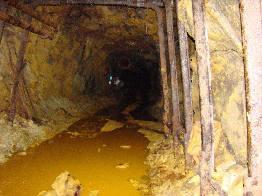 Nieczynna kopalnia w Zlatych Horach