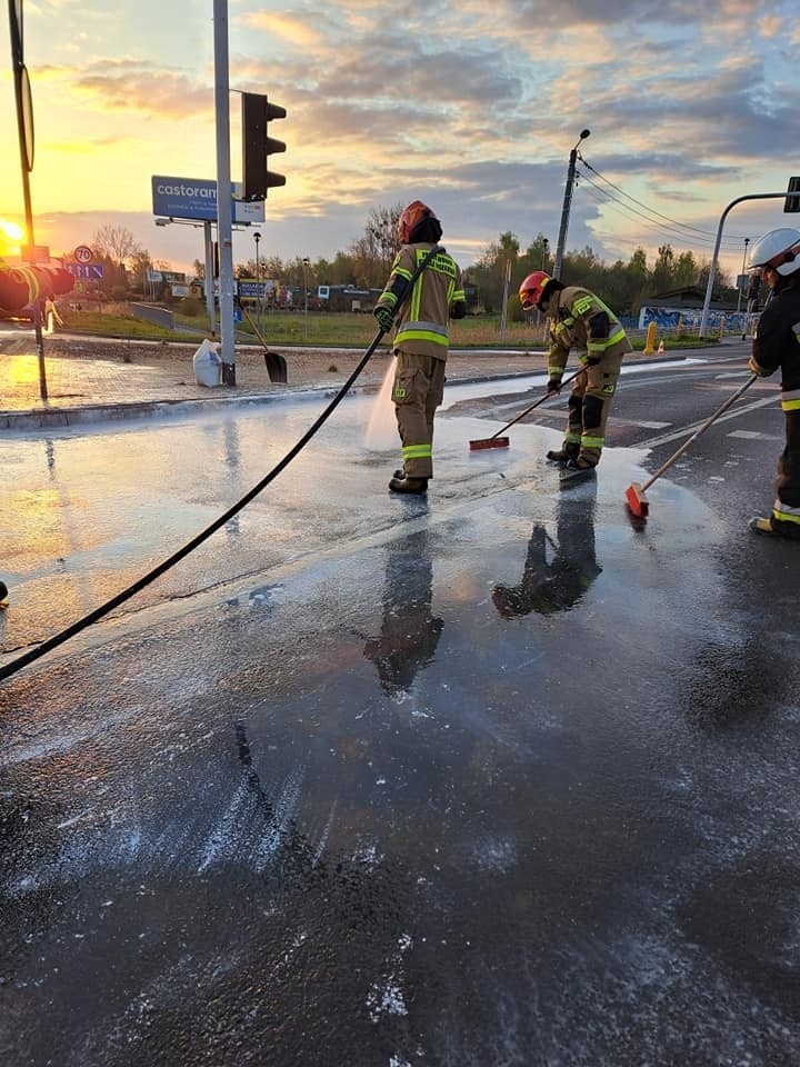 Poważna stłuczka w Mikołowie miała miejsce 27 kwietnia przez...