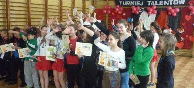 Uczniowie tarnobrzeskich szkół mieli wiele radości podczas "szukania talentów&#8221;, które odbyło się w Gimnazjum numer 2. 