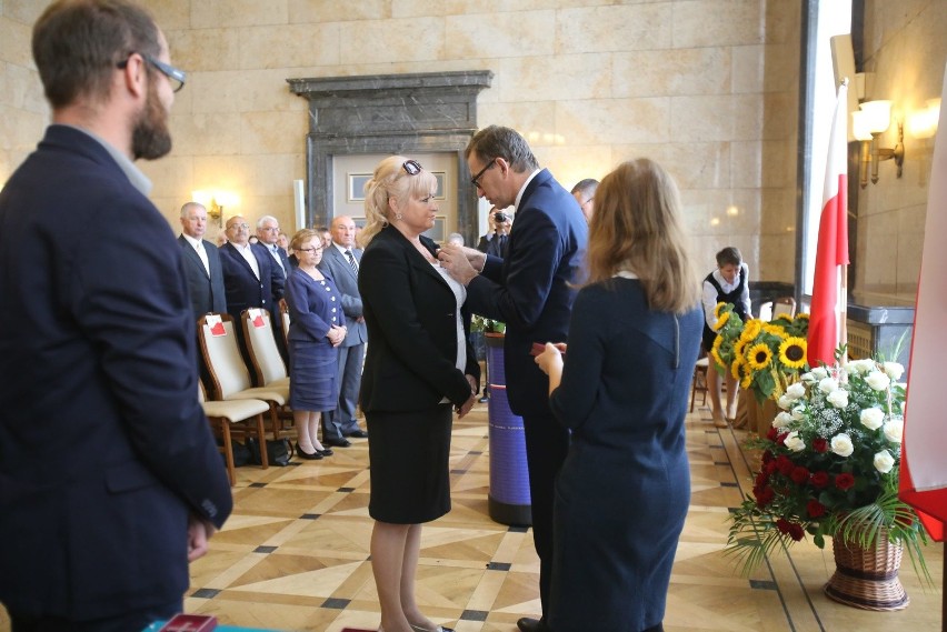 Ceremonia wręczenia Krzyży Wolności i Solidarności w...