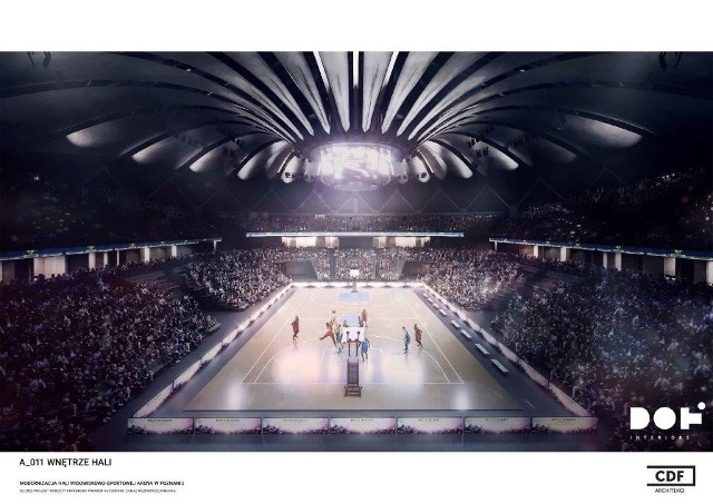 Hala Sportowo-Widowiskowa Arena po przebudowie zmieni swoje oblicze. Zachowując swój historyczny charakter, zyska nowoczesne i funkcjonalne wnętrze.