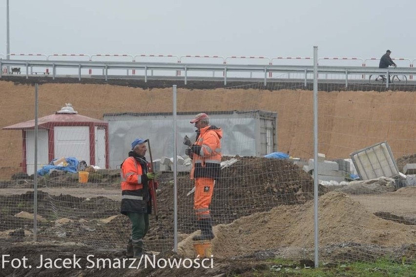 Autostrada A1 do Łodzi przed otwarciem