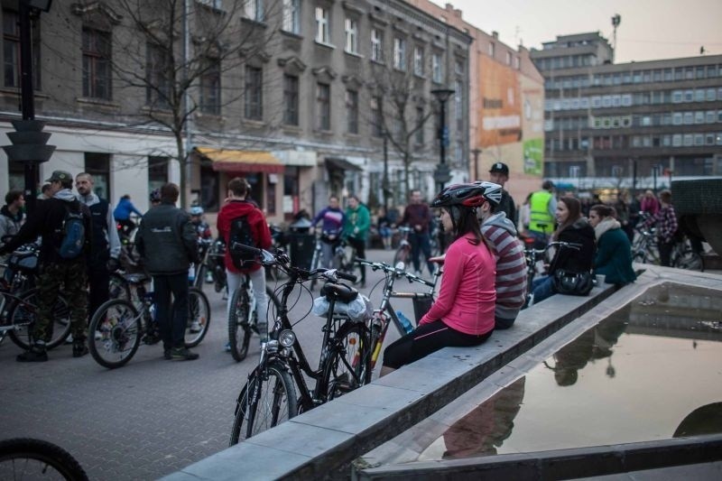 Cykliści przejechali 16 km. Masa Krytyczna na ulicach Łodzi