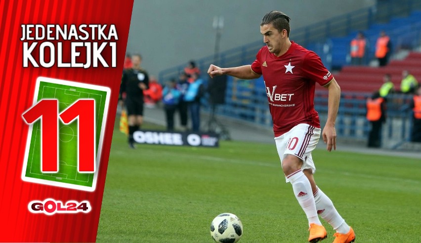 Jedenastka 34. kolejki Lotto Ekstraklasy według GOL24 [GALERIA]