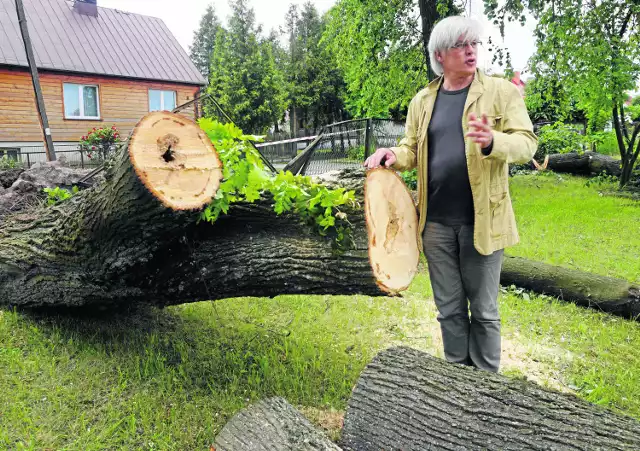 Wystarczyło może dziesięć minut, a straty są ogromne - pokazywał Piotr Tomaszuk, dyrektor Teatru Wierszalin w Supraślu