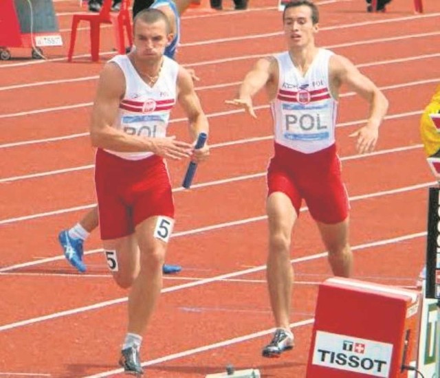 Piotr Klimczak (z lewej) podczas Letniej Uniwersjady w Bangkoku 