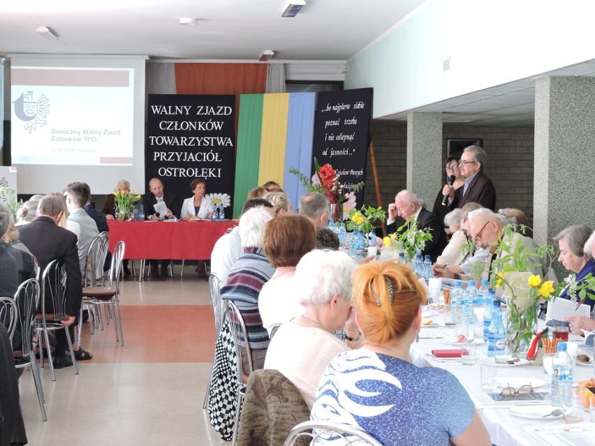 Walny zjazd Towarzystwa Przyjaciół Ostrołęki, sprawozdanie i plany na ten rok