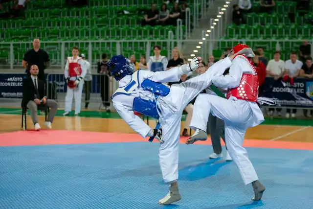 Rywalizację w taekwondo olimpijskim (kat. -65 kg) wygrał reprezentant UKS Warrior Zgorzelec - Marcel Iwański