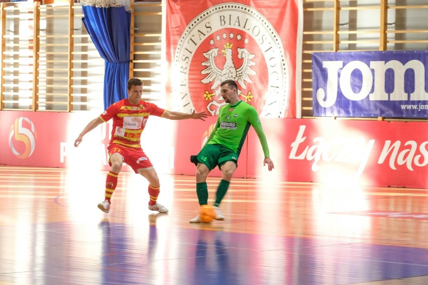 Pierwszy mecz finału Pucharu Polski Jagiellonia Futsal -...