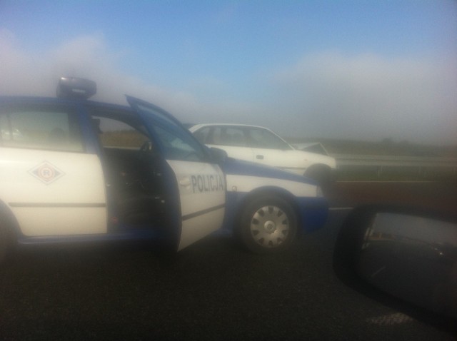 Wypadek na autostradzie A1