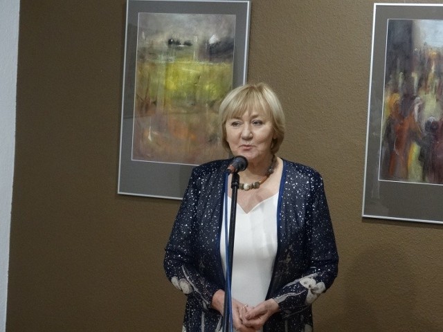Artystka zaprezentowała swoje prace w Tucholskim Ośrodku Kultury.