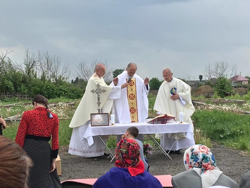 Syberyjski Białystok: początek odbudowy polskiego kościoła. Położono kamień węgielny [ZDJĘCIA]