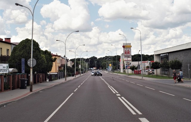 Ulica Sadowa w Zamościu