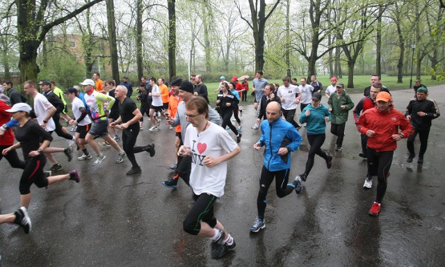 W każdą sobotę w parku Poniatowskiego odbywa się łódzki parkrun