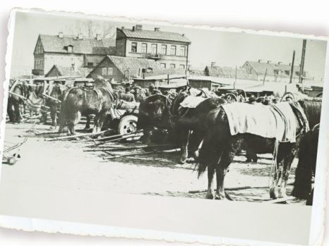 Sienny Rynek. Z archiwum  "Kuriera Podlaskiego&#8221;