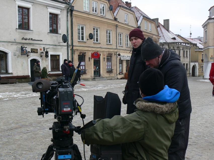 "Ojciec Mateusz" w Sandomierzu - dzień trzeci. Kolejne morderstwo na planie filmowym [WIDEO]