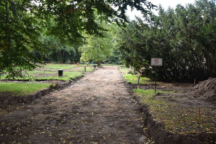 Remont parku przy ul. Dąbrowskiego w Rzeszowie. Galeria...