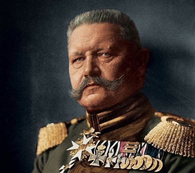 Paul Ludwik Anton von Hindenburg (1847-1934), feldmarszałek,...