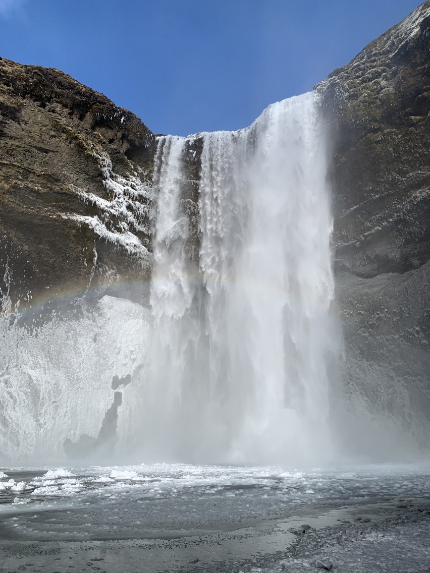 Wodospad Skógafoss