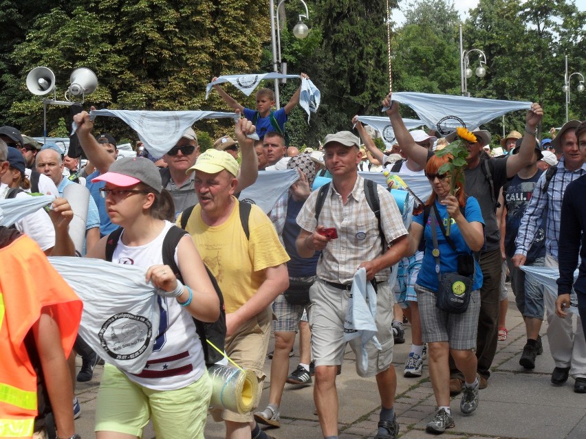 1 sierpnia 2015 Rybnicka pielgrzymka archidiecezji śląskiej...