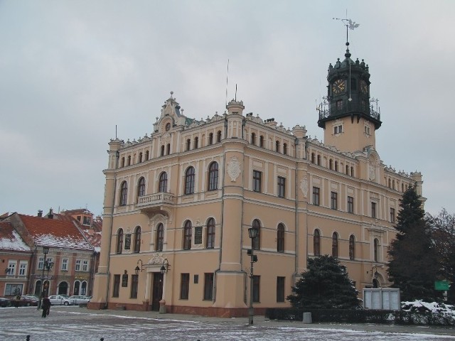 Rynek w Jarosławiu jest jednym z ładniejszych w Podkarpackiem.