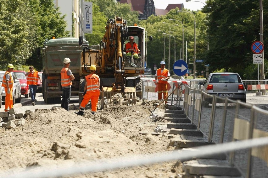 Wrocław: Remont Purkyniego to początek strefy 30 km/h w ścisłym centrum (ZDJĘCIA, SCHEMATY)