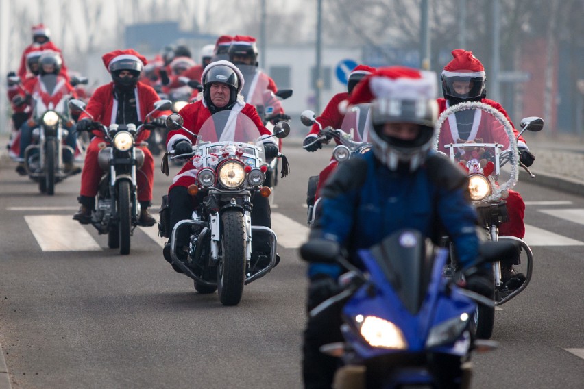 Mikołaje na motocyklach w Trójmieście, 1 grudnia 2018