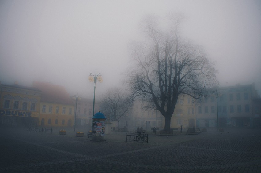 Mgła w Lublińcu 7.04.2019.
