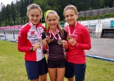 Zawodniczki IKN Górnik Iwonicz-Zdrój wywalczyły cztery medale Mistrzostw Polski w biathlonie letnim
