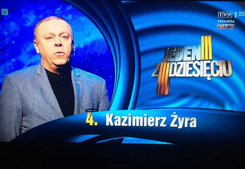 Kazimierz Żyra z Czarni - nauczyciel WF, współpracownik TO, wziął udział w teleturnieju "Jeden z dziesięciu". Jak mu poszło? 