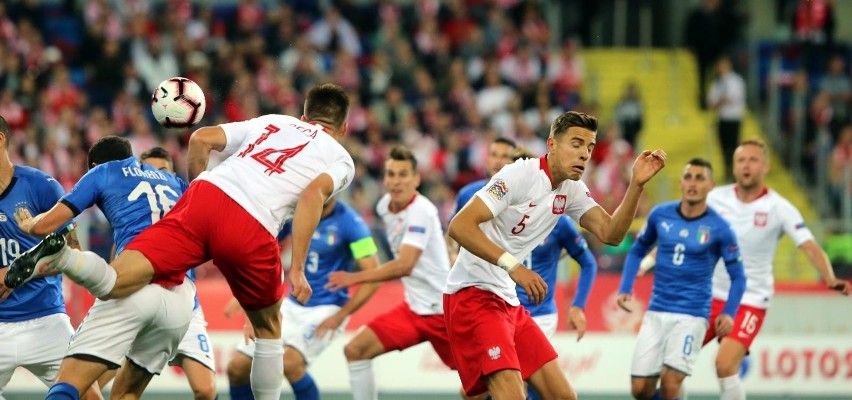 14.10.2018 rok. Liga Narodów: Polska - Włochy na Stadionie...