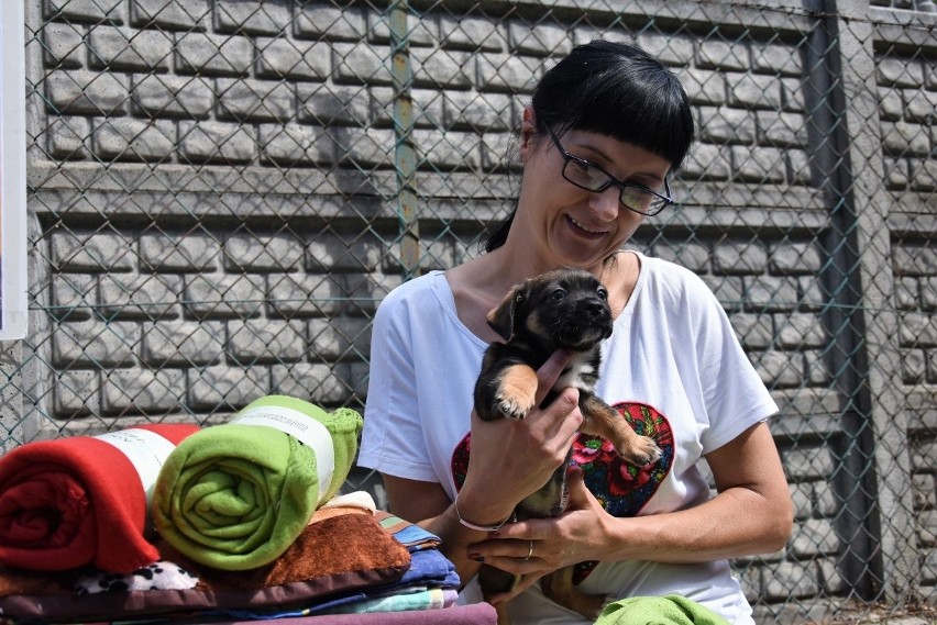 Marta Olesińska wraz z Jacusiem proszą o koce dla...