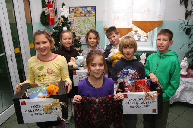 Uczniowie z Komprachcic umieją się dzielić z innymi i chcą, by ich rówieśnicy na Ukrainie też mieli radosne święta.
