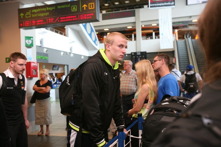 FIVB Mistrzostwa Świata w siatkówce 2014: Niemcy i Finowie już w Katowicach [ZDJĘCIA]