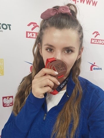 Karolina Młodawska z KKL Kielce zdobyła brąz w trójskoku i srebro w skoku w dal na Halowych Mistrzostwach Polski w Toruniu