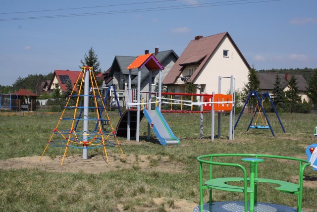 Nowy plac zabaw w Sokołowie Dolnym