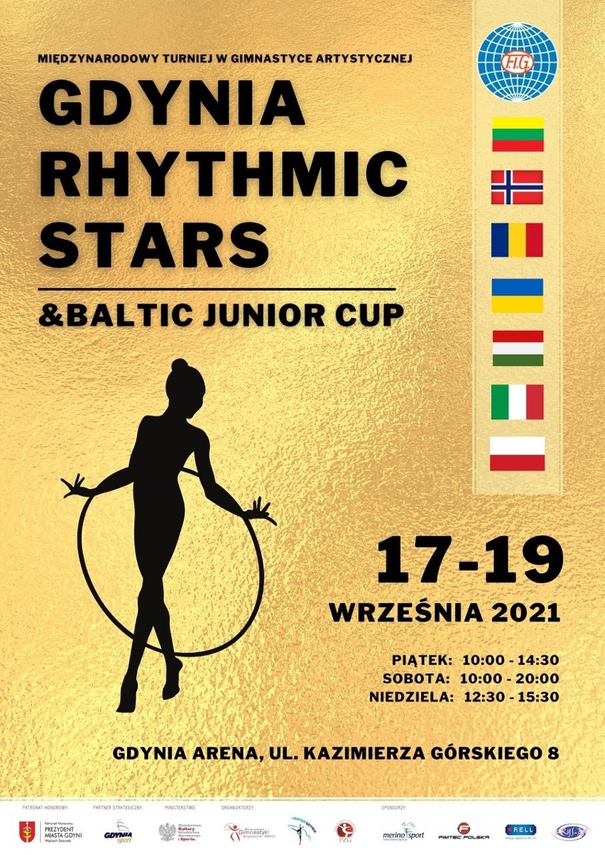Gdynia Rhythmic Stars & Baltic Junior Cup. Święto gimnastyki artystycznej nad morzem [17-19.09.2021]