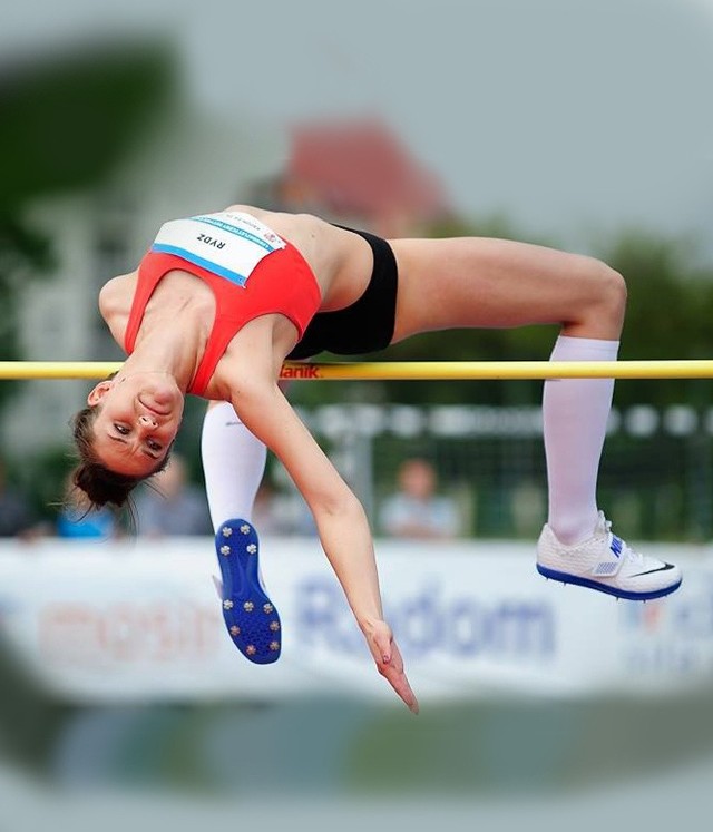 Aneta Rydz, srebrna medalistka mistrzostw Polski w skoku wzwyż.