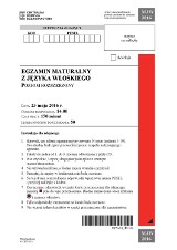 Matura 2016: Język włoski rozszerzenie [ARKUSZ CKE]