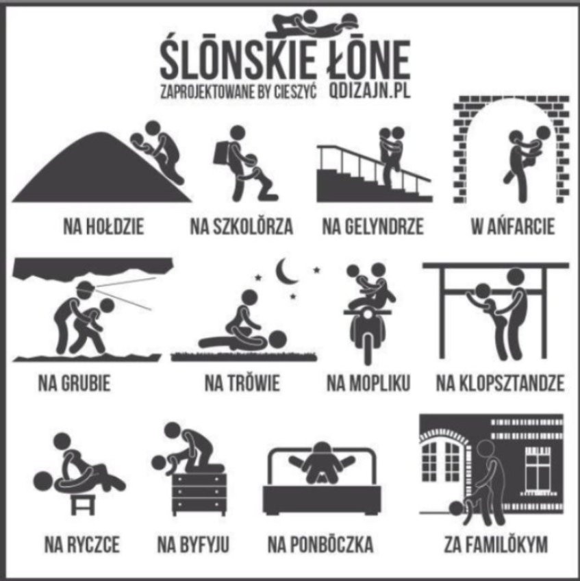 Ślonskie łone zaprojektowane by cieszyć. Na grubie i na bifyju tyż [POZYCJE EROTYCZNE PO ŚLĄSKU]