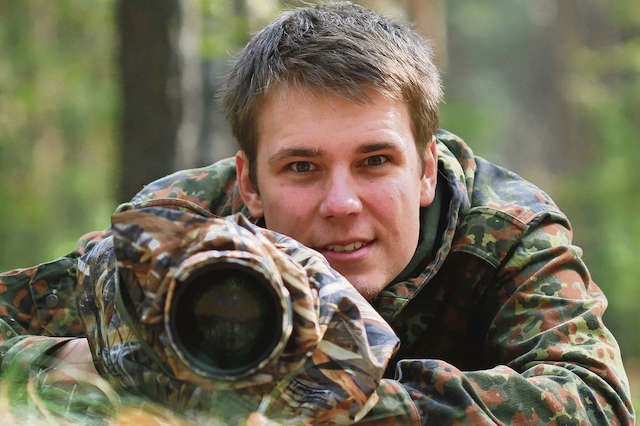 Piotr Górny uwielbia fotografować ptaki pospolite. Jego  zdjęcia właśnie zostały opublikowane w czerwcowym numerze „National Geographic Polska”