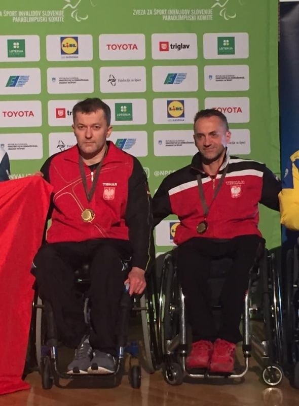 IKS Jezioro Tarnobrzeg  z dwoma medalami na Para Slovenia Open 2019