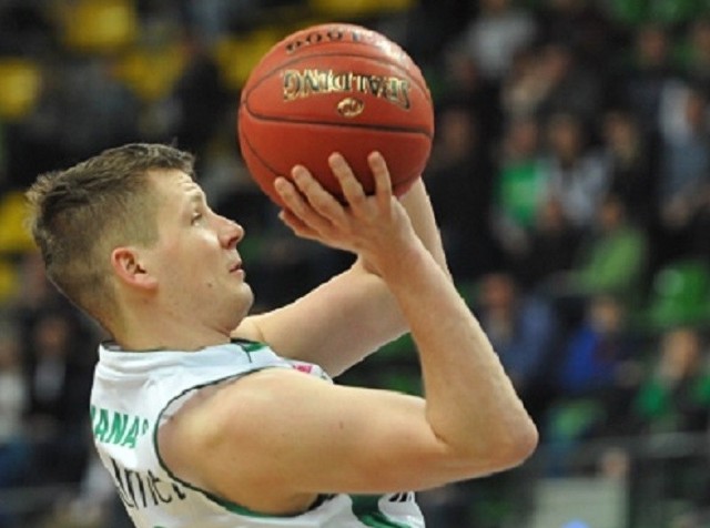 Kamil Chanas rozpoczął mecz w wyjściowej piątce Stelmetu Zielona Góra. Zdobył 7 punktów.