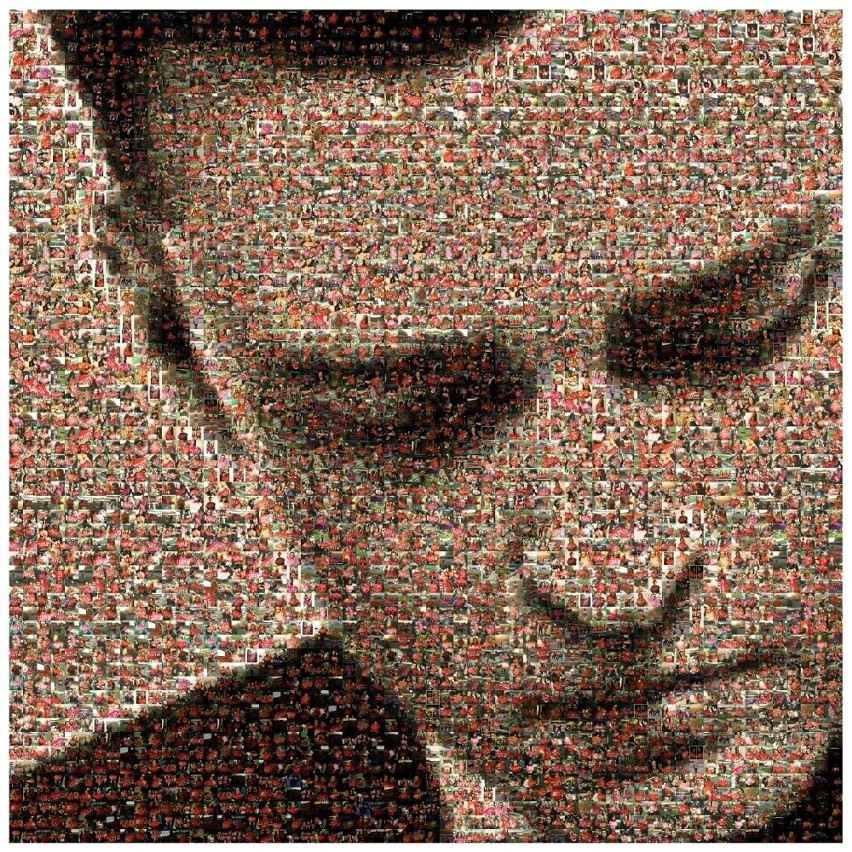 Portret Justina Timberlake'a złożony ze zdjęć uczestników akcji We Love You Justin [ZDJĘCIA]
