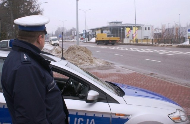 Policjanci obserwowali najbardziej ruchliwe skrzyżowania naszego miast