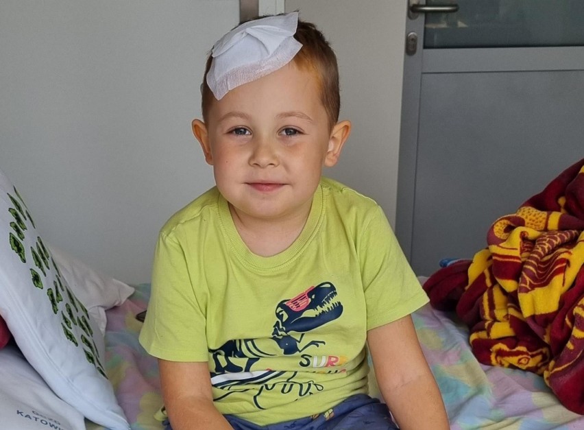 7-letni Oliwierek Oskierko z Opola od września miał...